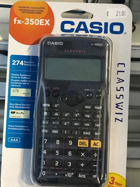 Calcolatrice scientifica FX-82EX, Casio - Shop